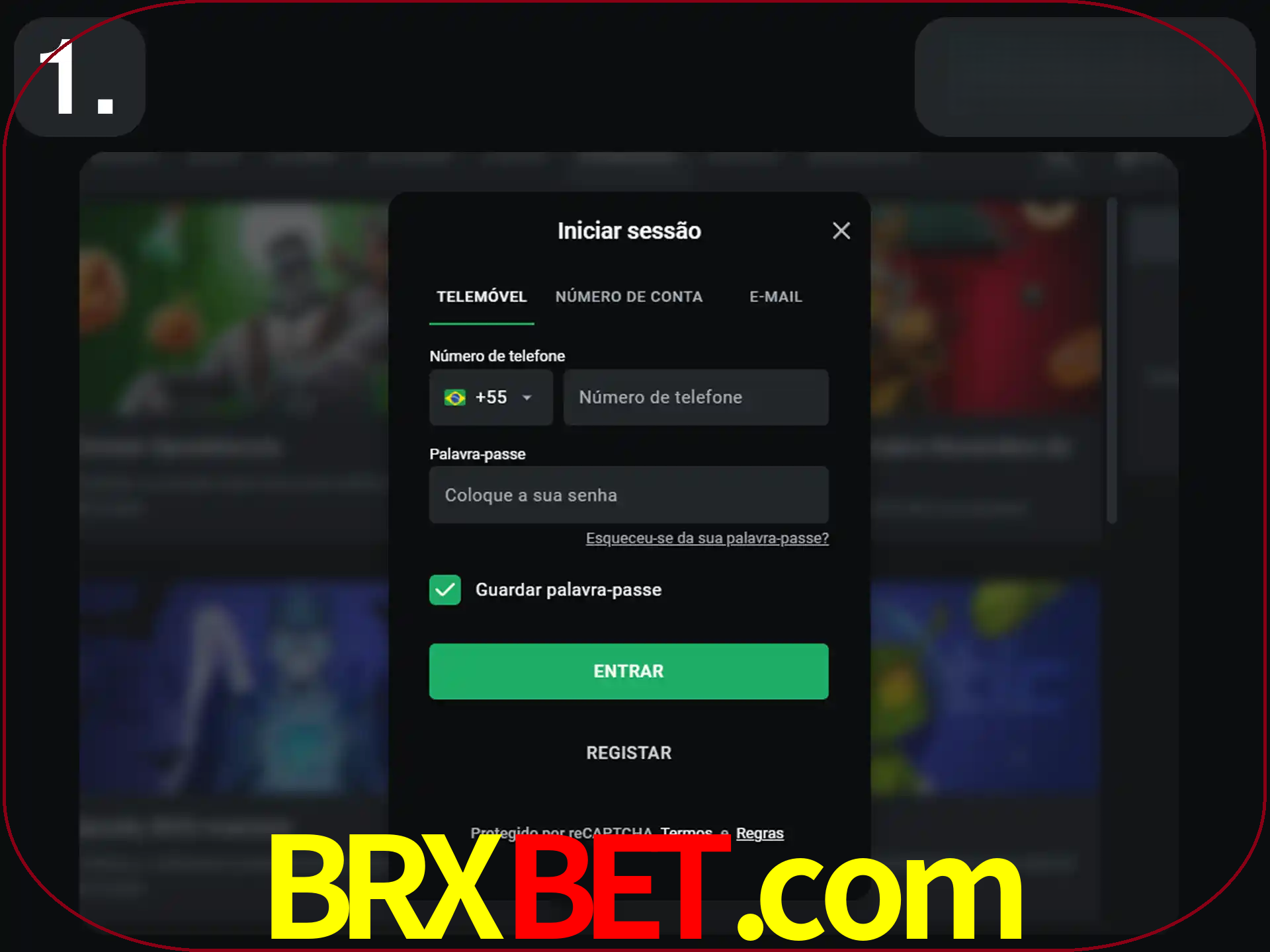 Acesse o site.